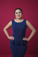 Peplum Style Gown Xpressions By Anisha