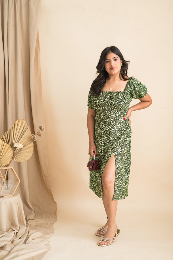 With Draw String Pattern Neckline