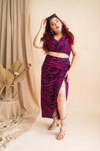 Digital Print Coord Set With Draw Strings Style Skirt - Xpressions By Anisha
