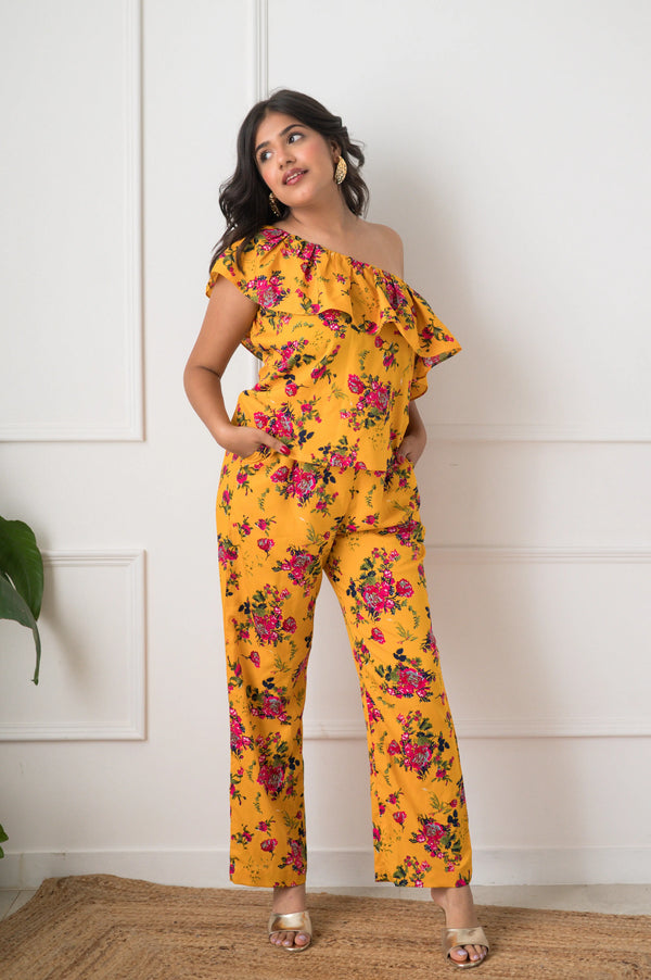 One Side Off Shoulder Co-ord Set Xpressions By Anisha