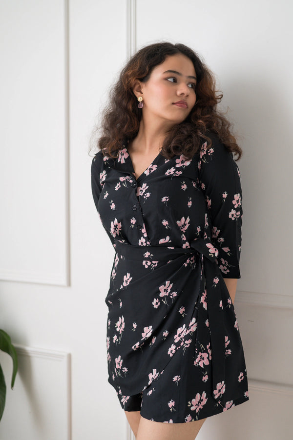 Shirt Dress With Wrap Around Style Xpressions By Anisha
