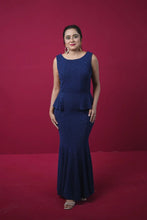 Peplum Style Gown Xpressions By Anisha